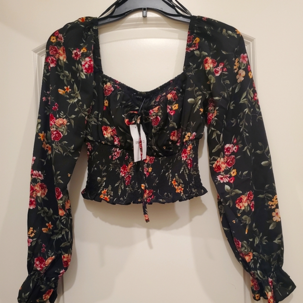 Boho Forever 21 Crop Top